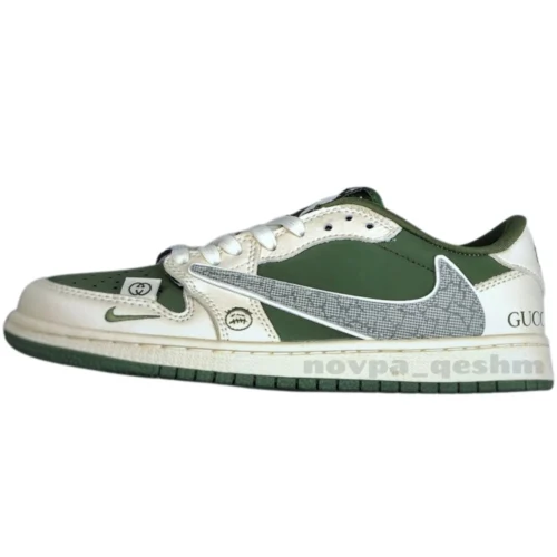 نایک ایر جردن 1 لو تراویس اسکات گوچی NIKE AIR JORDAN 1 LOW TRAVIS SCOTT X GUCCI