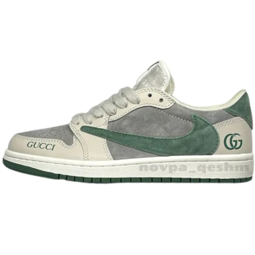 نایک ایر جردن 1 لو تراویس اسکات گوچی NIKE AIR JORDAN 1 LOW TRAVIS SCOTT X GUCCI
