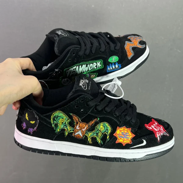 کفش نایک اس بی دانک لو پرو نک فیس Nike SB Dunk Low Pro QS Neckface DQ4488-001