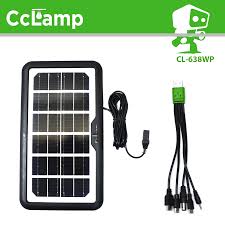 پنل خورشیدی 3.8 وات CcLamp مدل CL-638