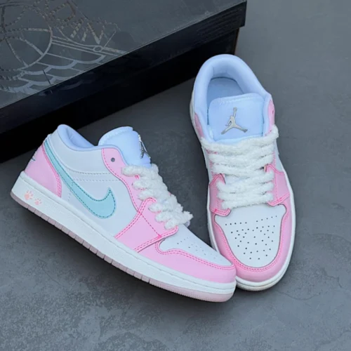 کفش کتونی نایک ایر جردن 1 پنجه گربه ای Nike Air Jordan 1 Low SE Paw Print - تصویر 5