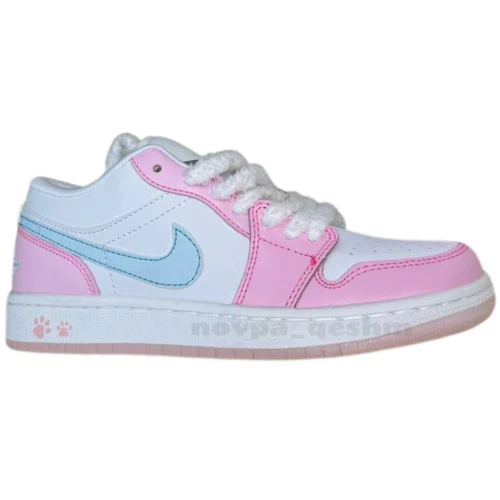 کفش کتونی نایک ایر جردن 1 پنجه گربه ای Nike Air Jordan 1 Low SE Paw Print