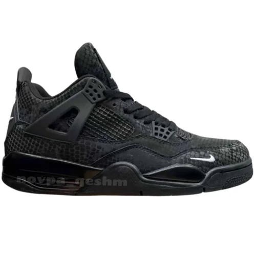 کفش کتونی نایک ایر جردن ۴ رترو بلک مامبا نایجل سیلوستر – Nike Air Jordan 4 Retro Black Mamba x Nigel Sylvester