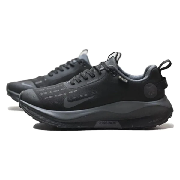 کفش نایک ری‌اکت ایکس اینفینیتی ران ۴ گورتکس مشکی طوسی Nike ReactX Infinity Run 4 Gore-Tex