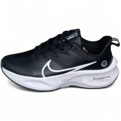 کفش کتونی نایک زوم ایکس طرح لبخند رویه چرم ضدآب Nike Zoom X