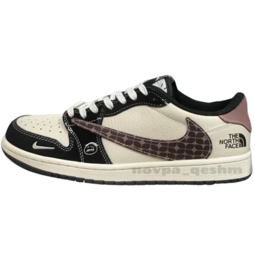نایک ایر جردن 1 لو تراویس اسکات نورث فیس NIKE AIR JORDAN 1 LOW TRAVIS SCOTT X NORTH FACE