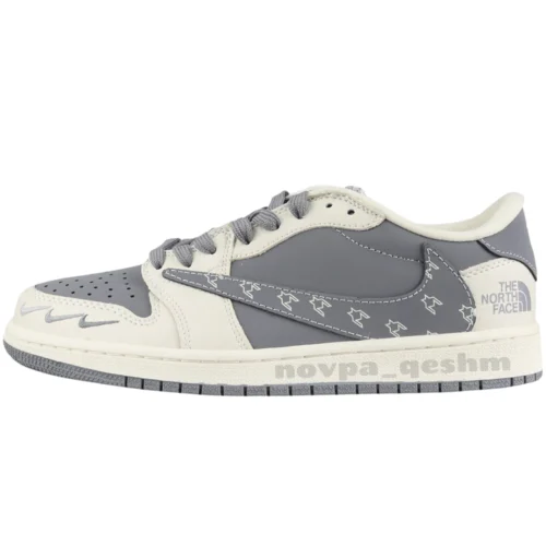 نایک ایر جردن 1 لو تراویس اسکات نورث فیس NIKE AIR JORDAN 1 LOW TRAVIS SCOTT X NORTH FACE