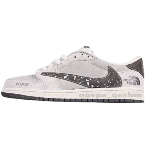 نایک ایر جردن 1 لو تراویس اسکات نورث فیس NIKE AIR JORDAN 1 LOW TRAVIS SCOTT X NORTH FACE