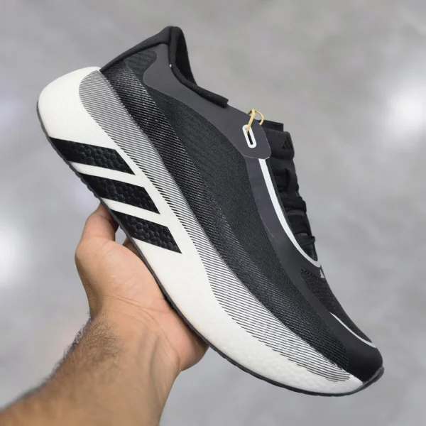 کفش آدیداس هایپر بوست اج مشکی سفید adidas Hyper Boost Edge Black White