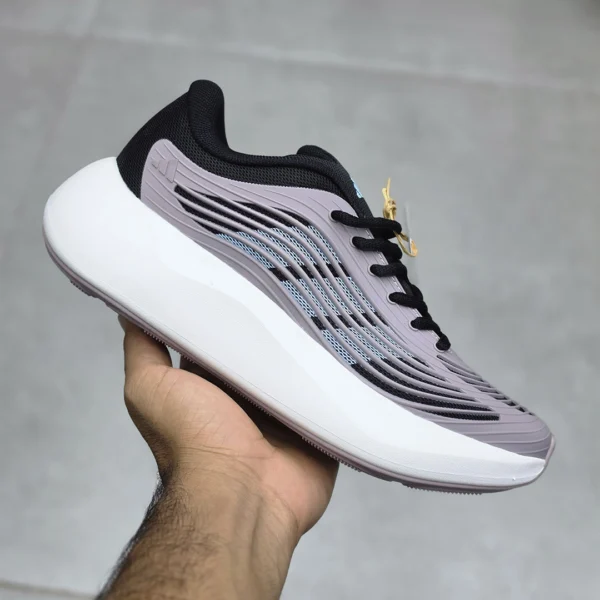 آدیداس هایپر بوست پیورچیل یاسی بنفش سفید مشکی adidas Hyper Boost Purechill