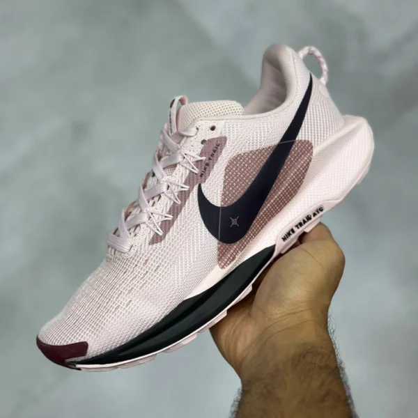 کفش نایک ری اکت پگاسوس تریل 5 صورتی مشکی Nike React Pegasus Trail 5