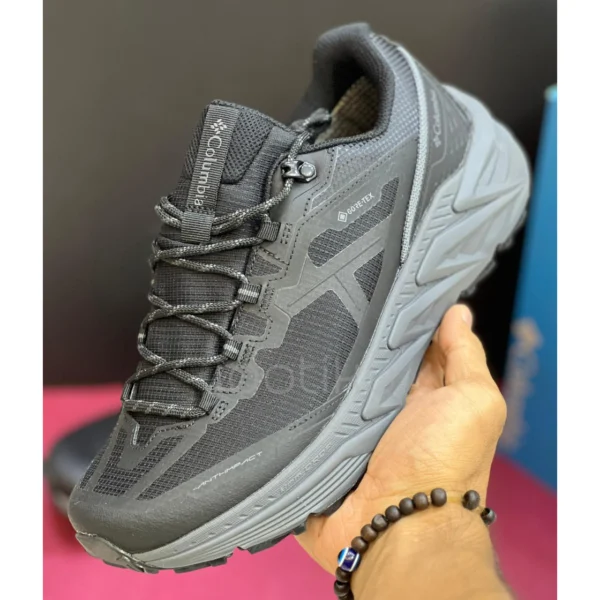 کلمبیا ویبرام مگا گریپ گورتکس مشکی طوسی Columbia Vibram Mega Grip Gore-Tex