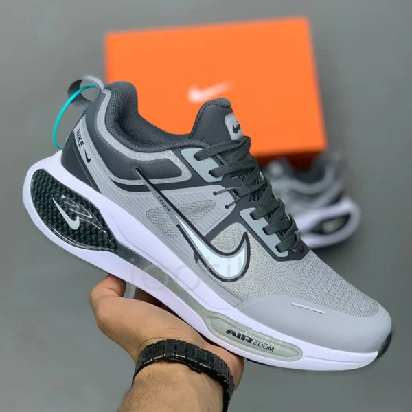 کفش نایک ایر زوم وین فلو Nike Air Zoom Winflo طوسی روشن