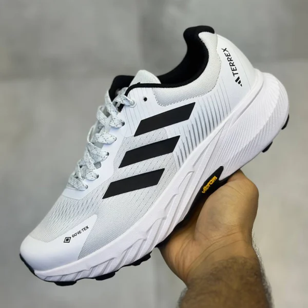 کفش آدیداس ترکس گورتکس هایکینگ سفید مشکی adidas Terrex Gore-tex Hiking