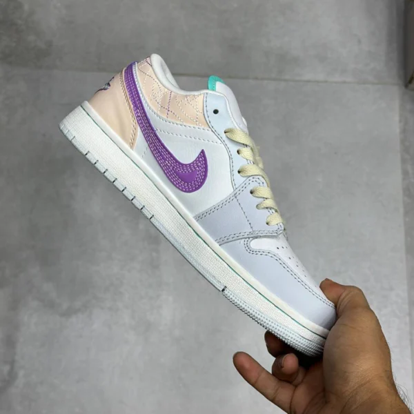 کفش جردن 1 لو مولتی کالر ساشیکو Jordan 1 Low Multi-Color Sashiko