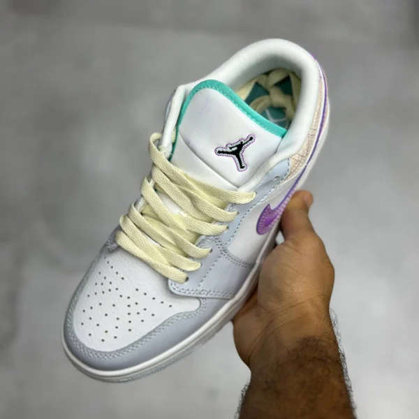 کفش جردن 1 لو مولتی کالر ساشیکو Jordan 1 Low Multi-Color Sashiko