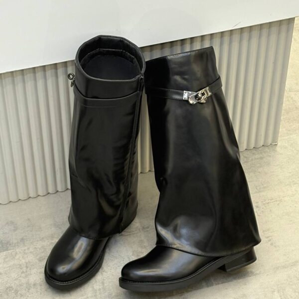 بوت زنانه K shoes چرم (MK)