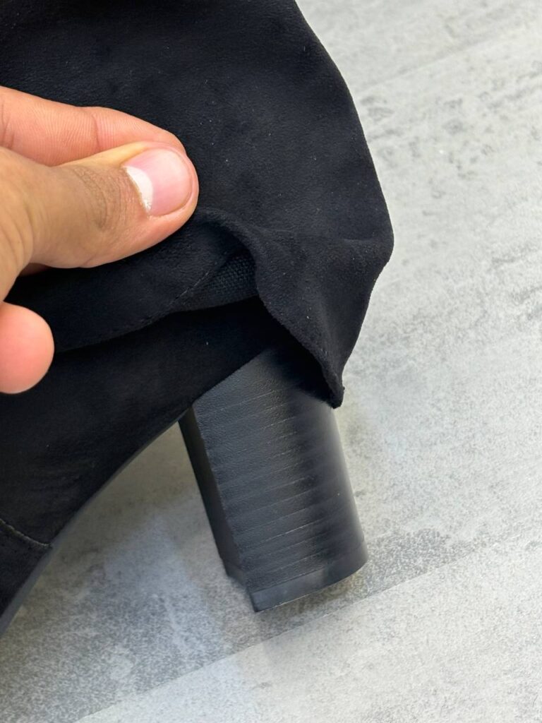 بوت زنانه K shoes چرم جیر بلند (MK)