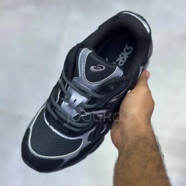 کفش اسیکس ژل ان وای سی مشکی خاکستری گرافیت ASICS Gel-NYC Graphite Grey Black