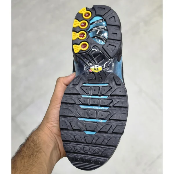 کفش نایک تی ان ایرمکس پلاس مشکی آبی فیروزه‌ای Nike TN Air Max Plus