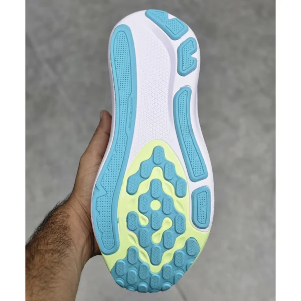 کفش اسیکس ژل کایانو 33 سفید لیمویی صورتی آبی ASICS GEL-KAYANO