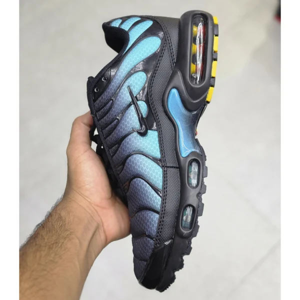 کفش نایک تی ان ایرمکس پلاس مشکی آبی فیروزه‌ای Nike TN Air Max Plus
