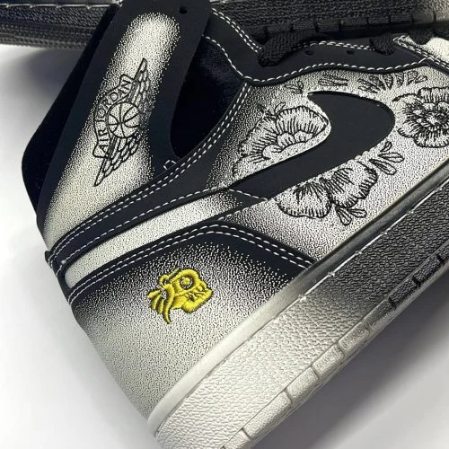 کفش کتونی نایک ایر جردن وان ساقدار فامیلیا Nike Air Jordan 1 High Familia - تصویر 3