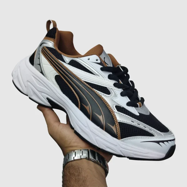 پوما مورفیک متالیک مشکی سفید نقره‌ای قهوه‌ای PUMA Morphic Metallic