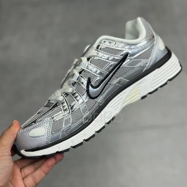 کفش نایک پی 6000 متالیک سیلور Nike P-6000 Metallic Silver