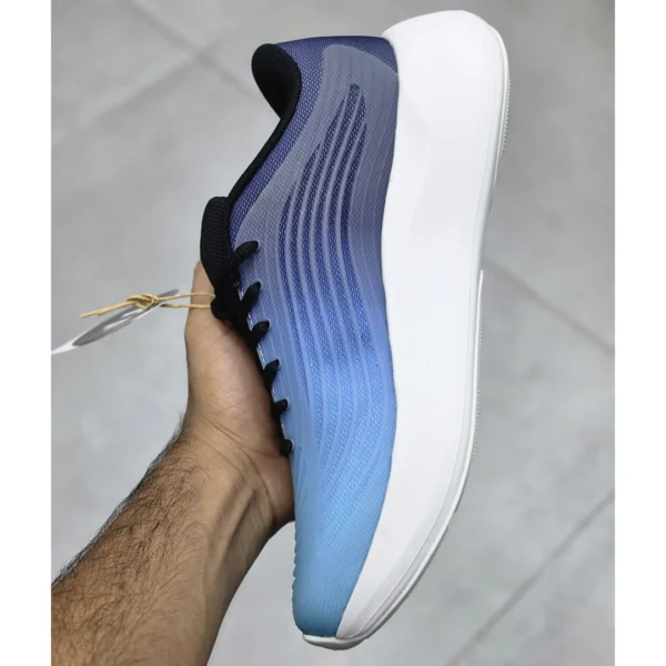 آدیداس هایپر بوست پیورچیل گرادینت آبی مشکی سفید adidas Hyper Boost Purechill