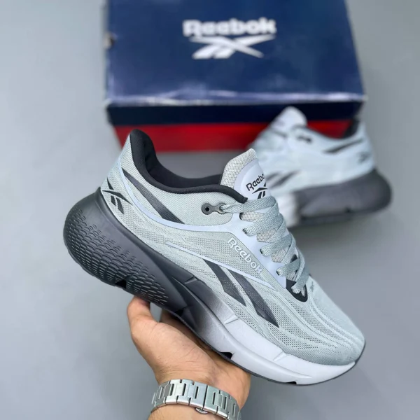 ریباک زیگنیشن خاکستری مشکی Reebok Zignition Grey 4 Black - تصویر 2