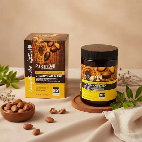 ماسک مو لایتنس حاوی روغن آرگان ۱۰۰۰ میلی‌لیتر