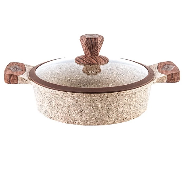 تابه گرانیتی زیو مدل Z-8172-26 طرح الماس