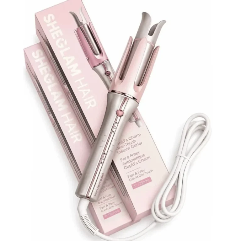 دستگاه فر کننده مو شیگلم صورتی SHEGLAM Hair Curler
