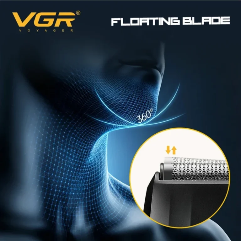 ست 4عددی سشوار،شیور و ماشین اصلاح وی جی آر مدل V-285 S4