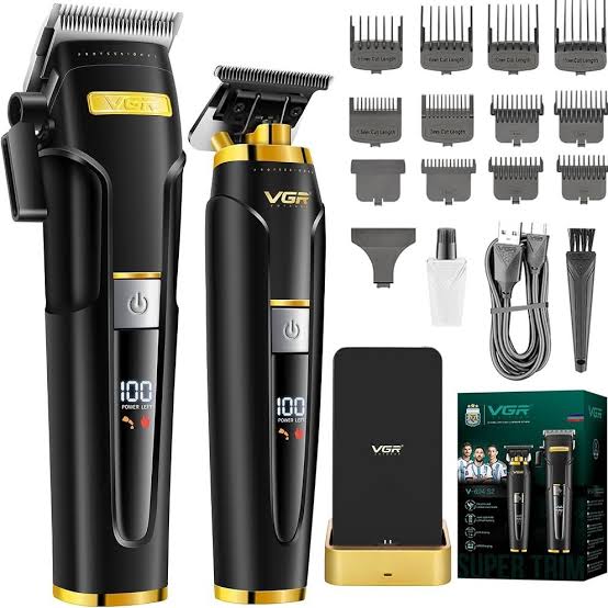 ست ماشین اصلاح وی جی آر مدل V694 S2