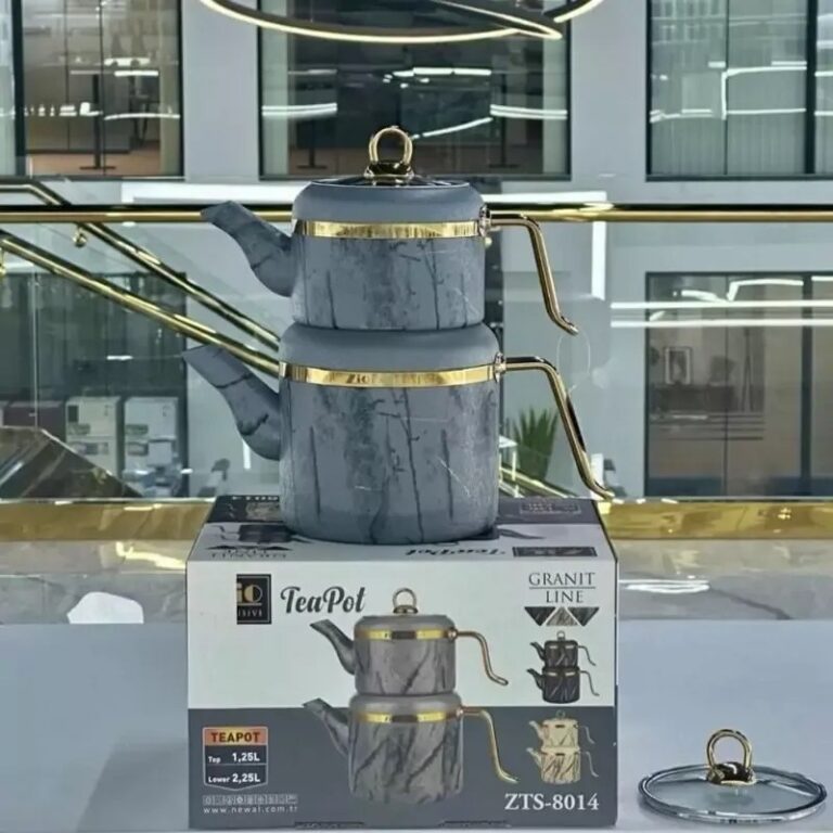 ست کتری و قوری گرانیتی زیو مدل ZTS-8014