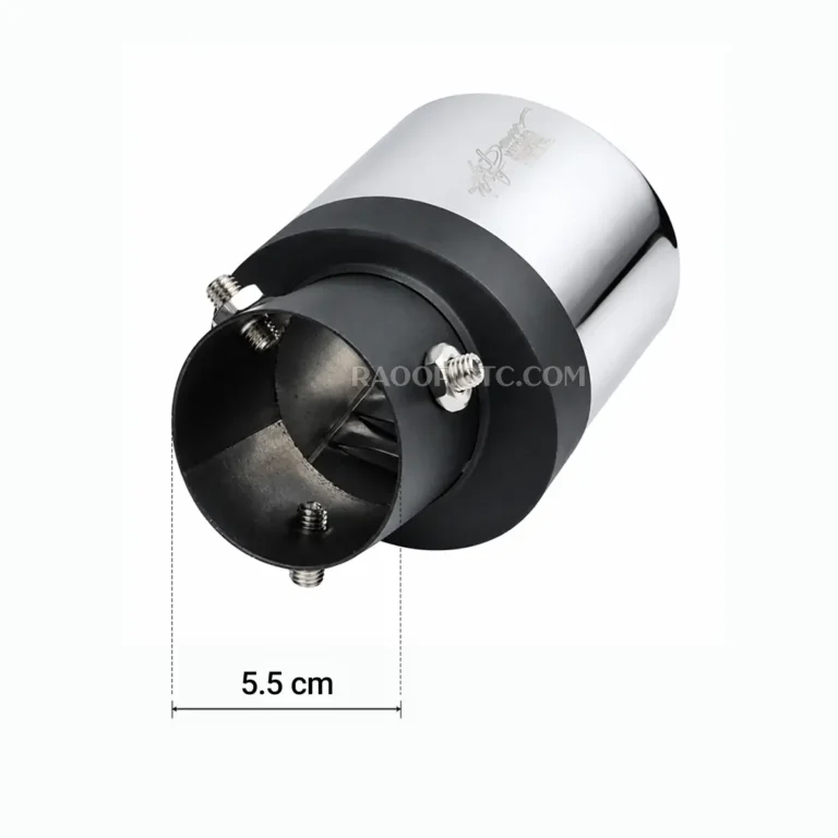 سر اگزوز بیضی HKS فابریک پژو 206 مدل A140
