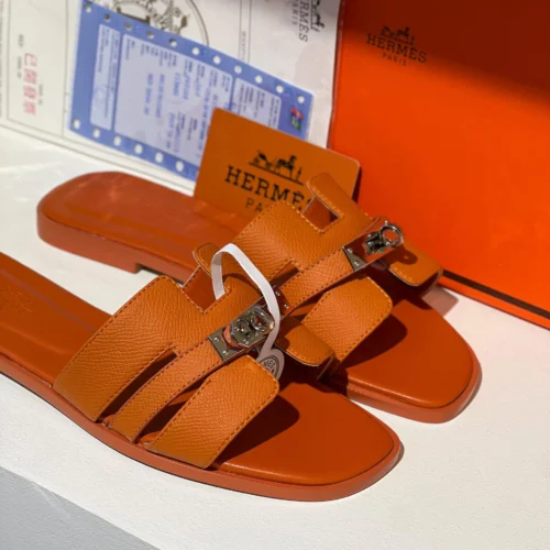 صندل زنانه هرمس کلی Hermès Kelly Sandals