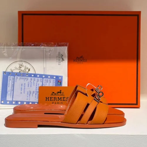 صندل زنانه هرمس کلی Hermès Kelly Sandals