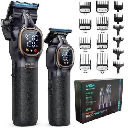 ماشین اصلاح وی جی آر مدل V-889 S2 با برش مستقیم و استیل ضد زنگ