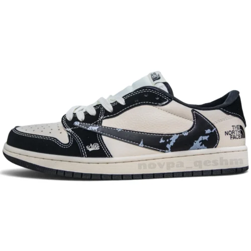 نایک ایر جردن 1 لو تراویس اسکات نورث فیس NIKE AIR JORDAN 1 LOW TRAVIS SCOTT X NORTH FACE