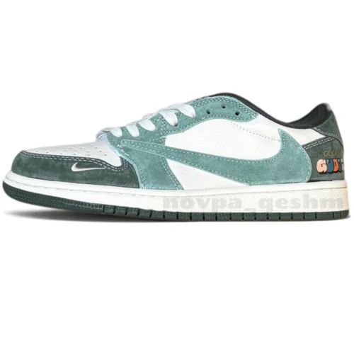 نایک ایر جردن 1 لو تراویس اسکات گوچی NIKE AIR JORDAN 1 LOW TRAVIS SCOTT X GUCCI