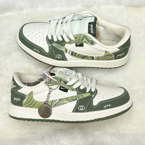 نایک ایر جردن 1 لو تراویس اسکات گوچی NIKE AIR JORDAN 1 LOW TRAVIS SCOTT X GUCCI