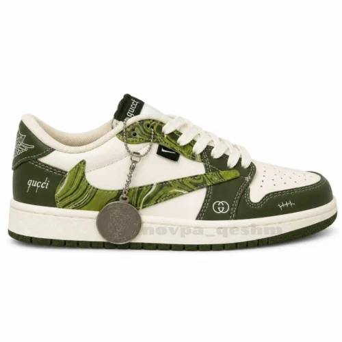 نایک ایر جردن 1 لو تراویس اسکات گوچی NIKE AIR JORDAN 1 LOW TRAVIS SCOTT X GUCCI