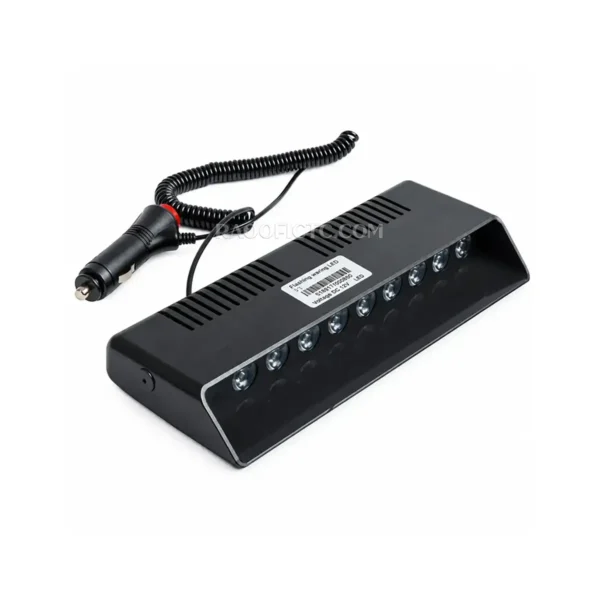 چراغ پلیسی 9 LED آبی و قرمز مدل S1