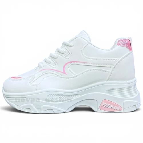 کتونی اسپرت لژدار طبی زنانه مدل فلای | کفش فانتزی راحتی Women Fly sneakers