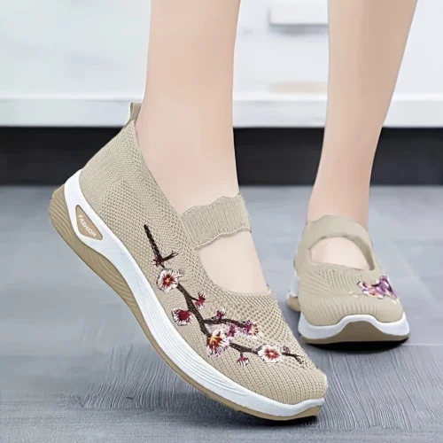 کفش صندل تابستانه گلدار زنانه Women’s Summer Sandal - تصویر 4