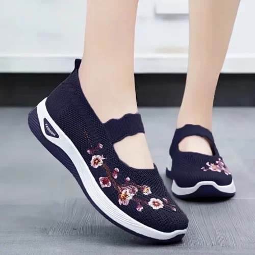 کفش صندل تابستانه گلدار زنانه Women’s Summer Sandal - تصویر 5