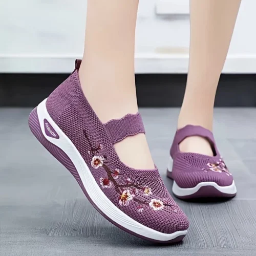 کفش صندل تابستانه گلدار زنانه Women’s Summer Sandal - تصویر 3
